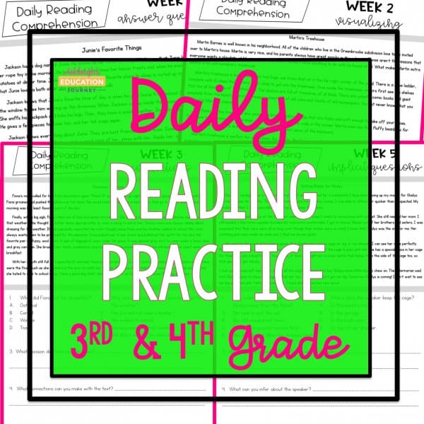 Daily Reading Practice Set 2 Cover