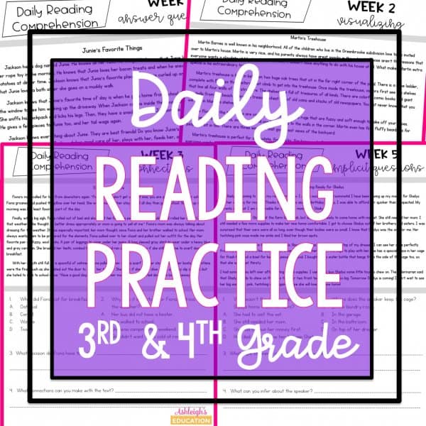 Daily Reading Practice Set 3 Cover