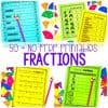 No Prep Fractions Printables | Print and Digital