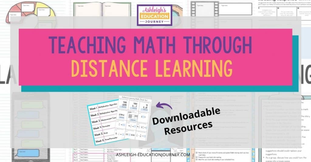 Teaching Math Through Distance Learning