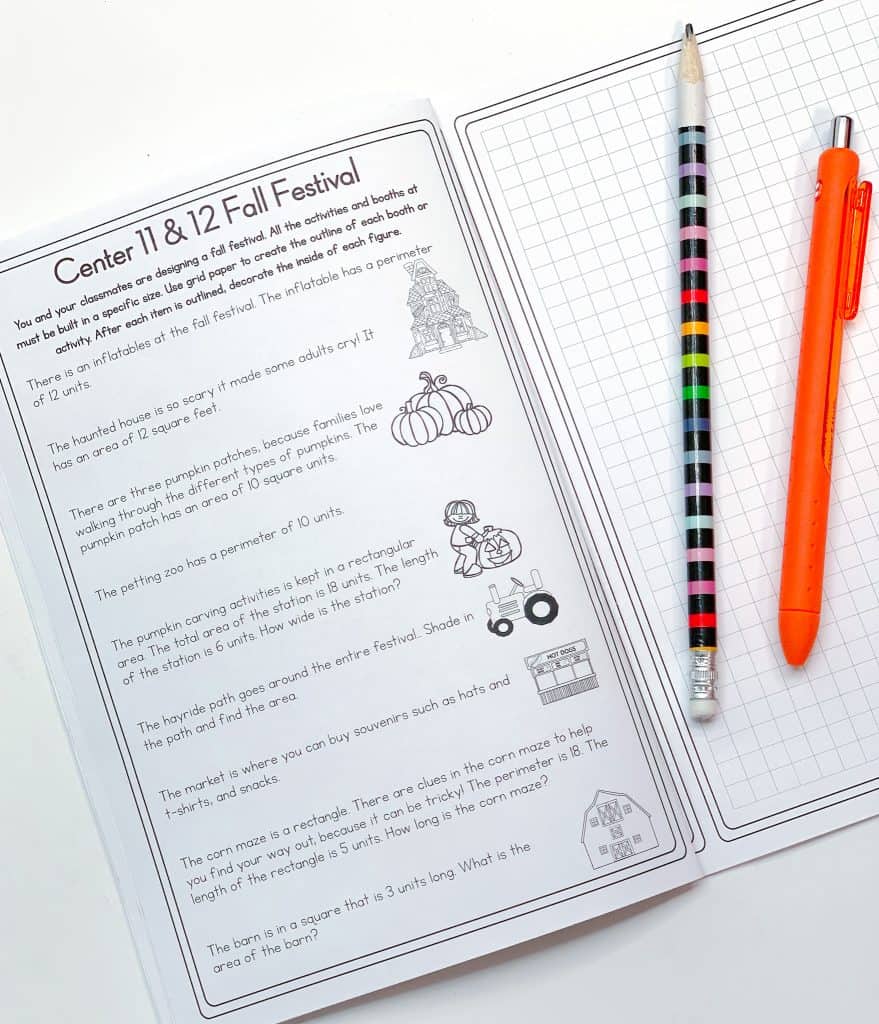 Halloween math activities