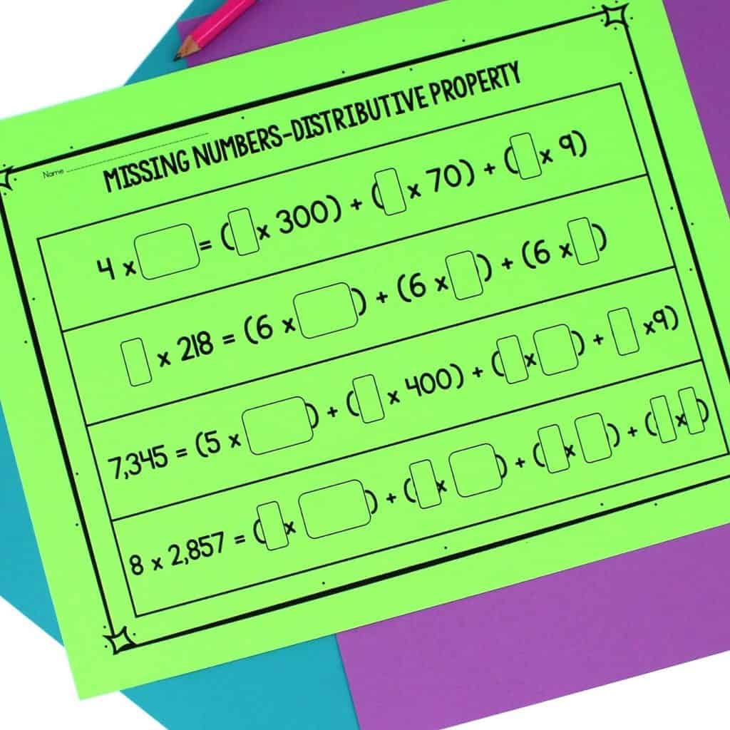 multiplying with area models