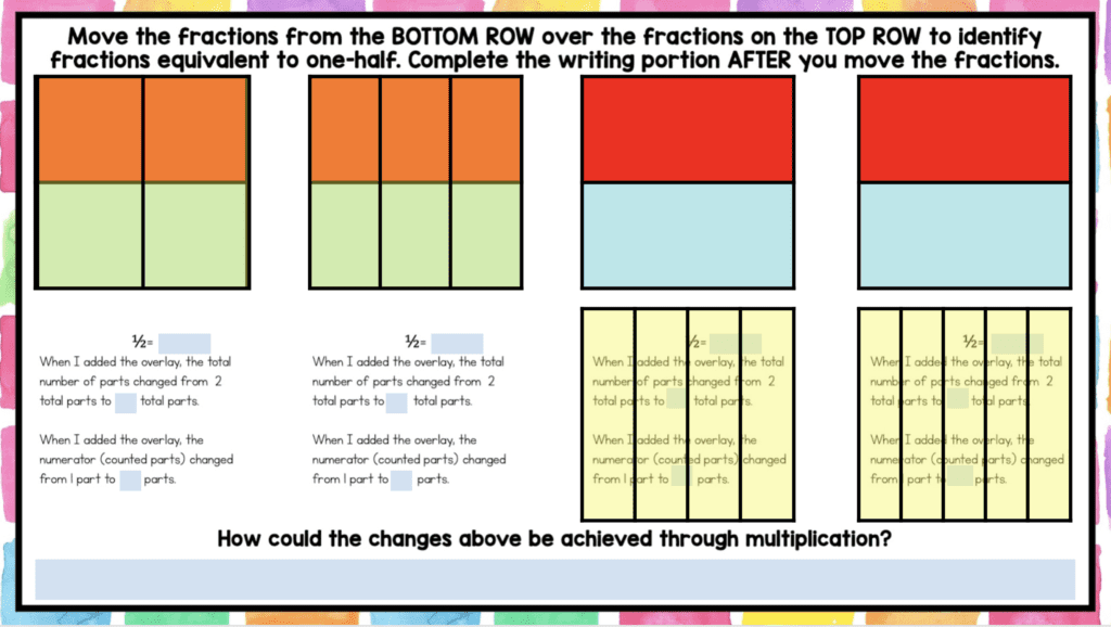 equivalent fractions