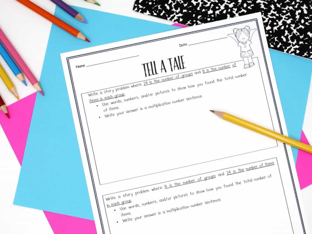 Tell A Tale Worksheet