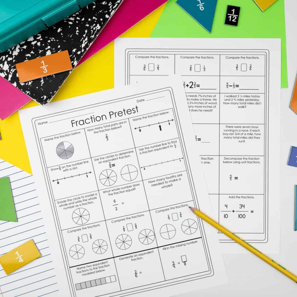 Math Pretests for Upper Elementary - Ashleigh's Education Journey