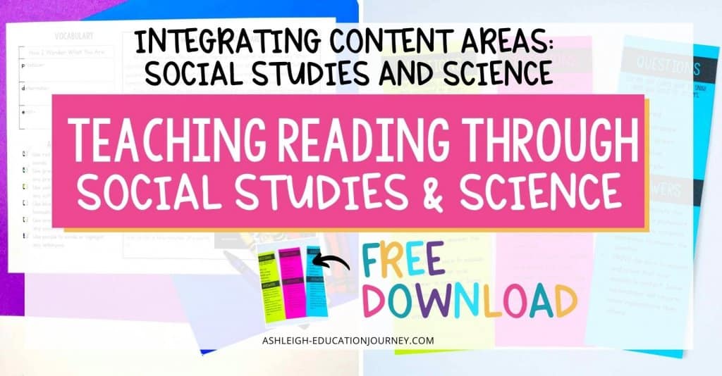 Teaching Reading Through Social Studies and Science