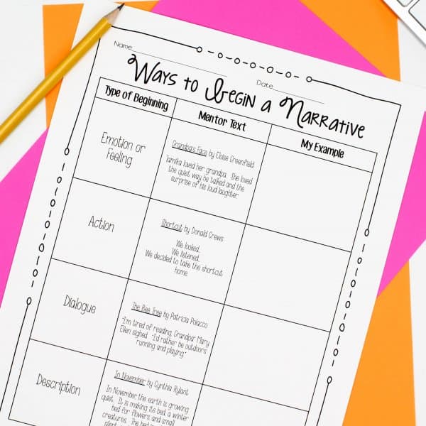 fictional narrative example fictional narrative example