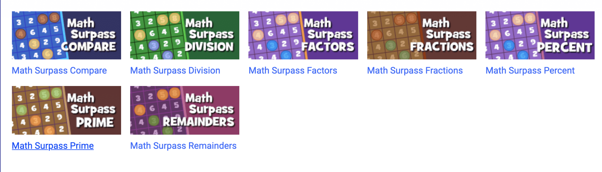 The BEST Math Playground Games Ashleigh's Education Journey