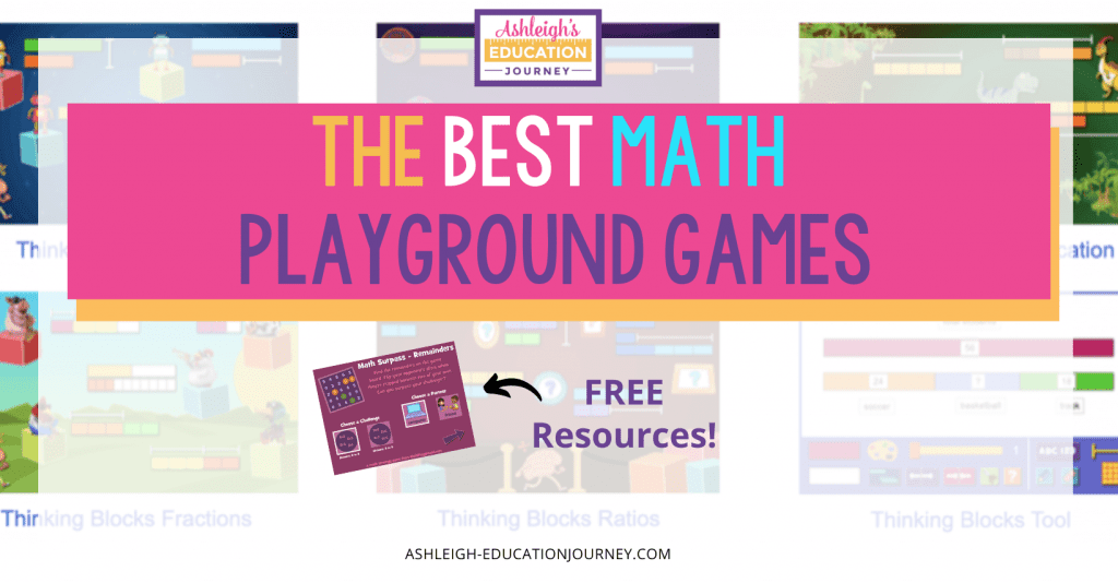 The Best Math Playground Games