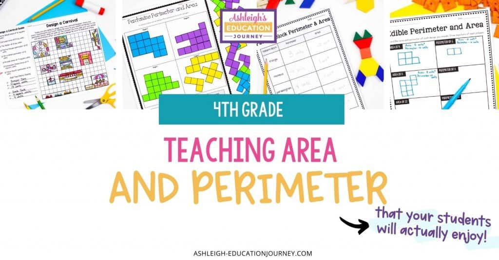 4th Grade Teaching area and perimeter