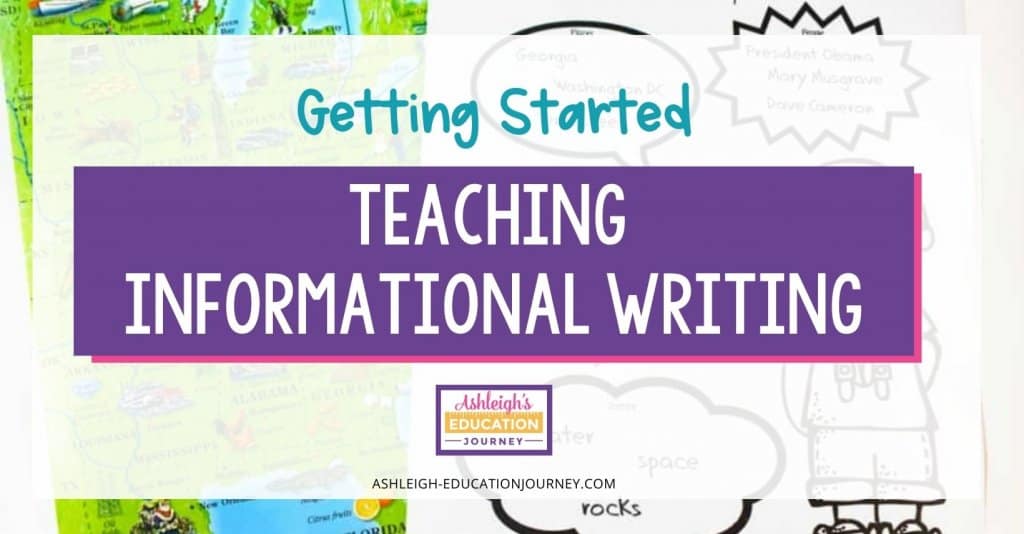 Teaching informational writing