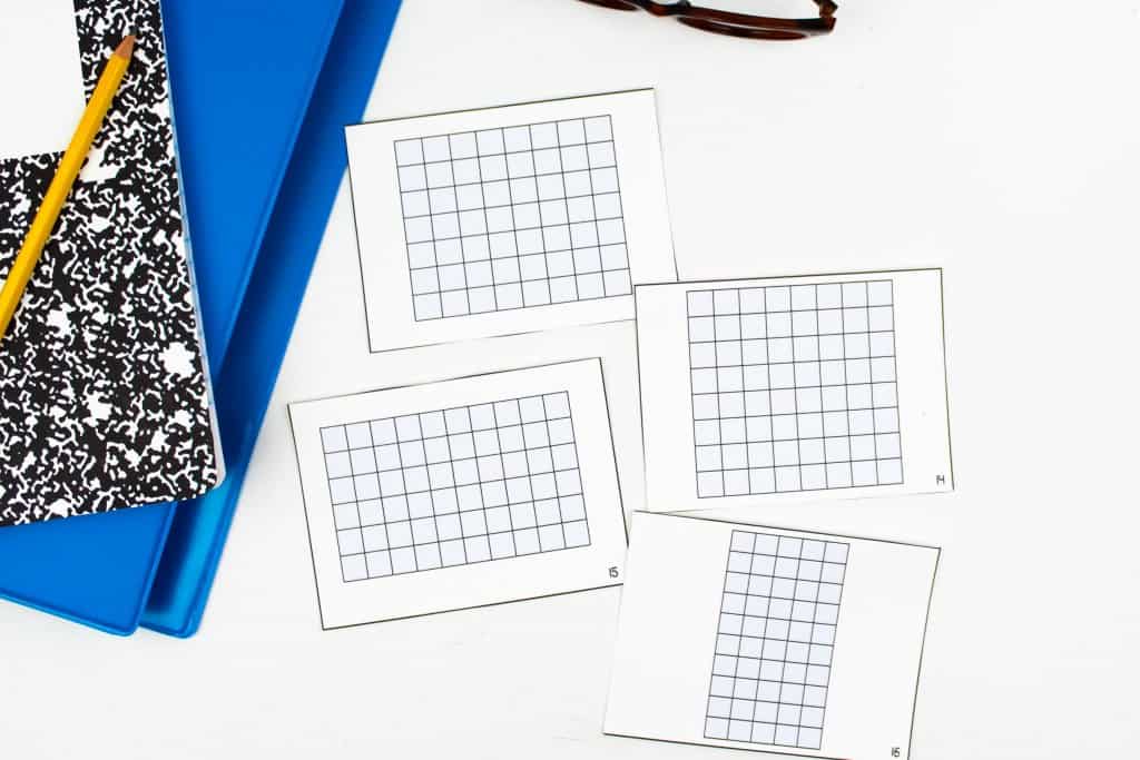 Array Task Cards - Differentiated - Ashleigh's Education Journey