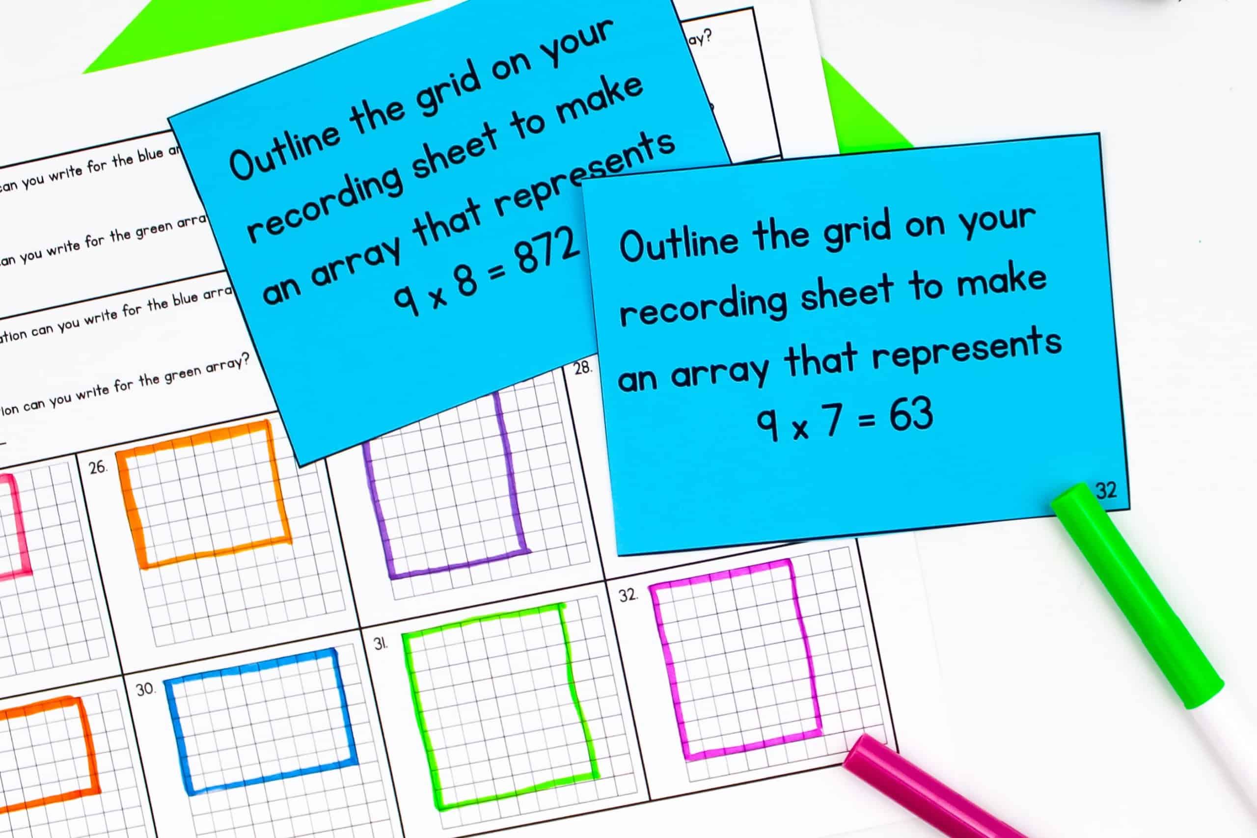 array task cards