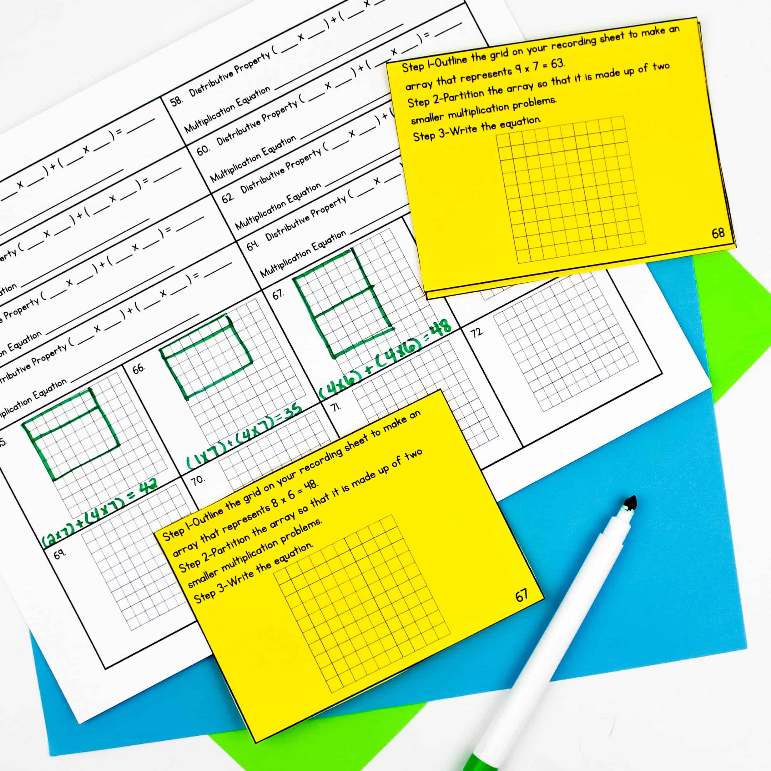 array task cards