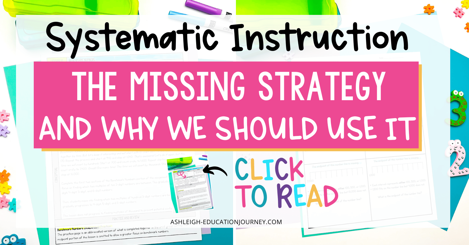 systematic instruction