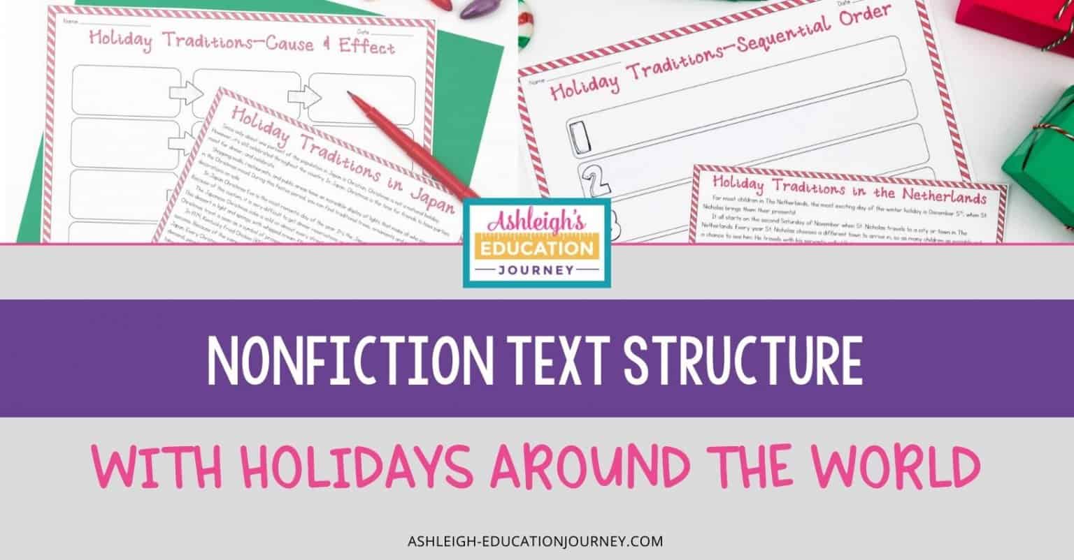 Nonfiction Text Structure With Holidays Around The World