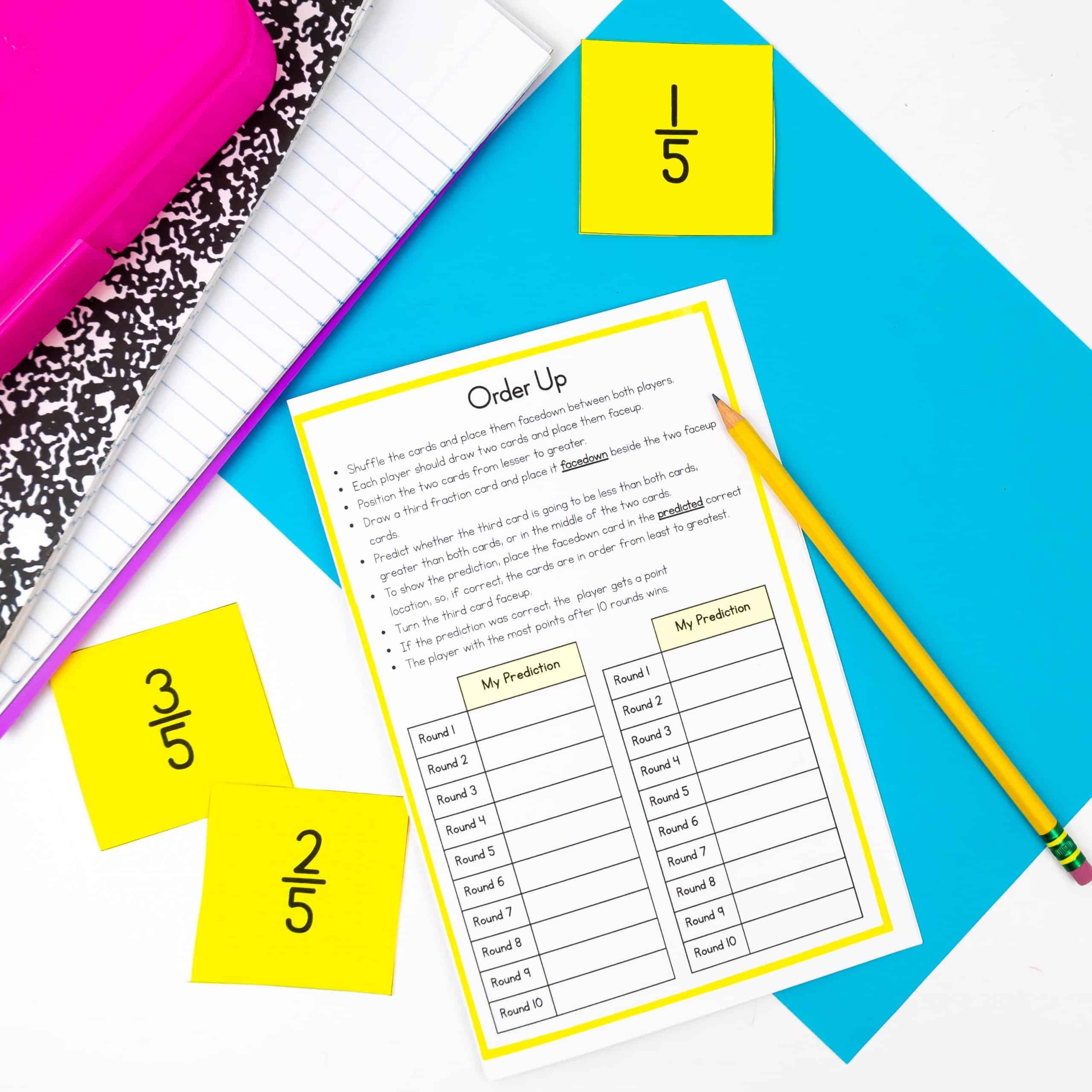 4th grade fraction games