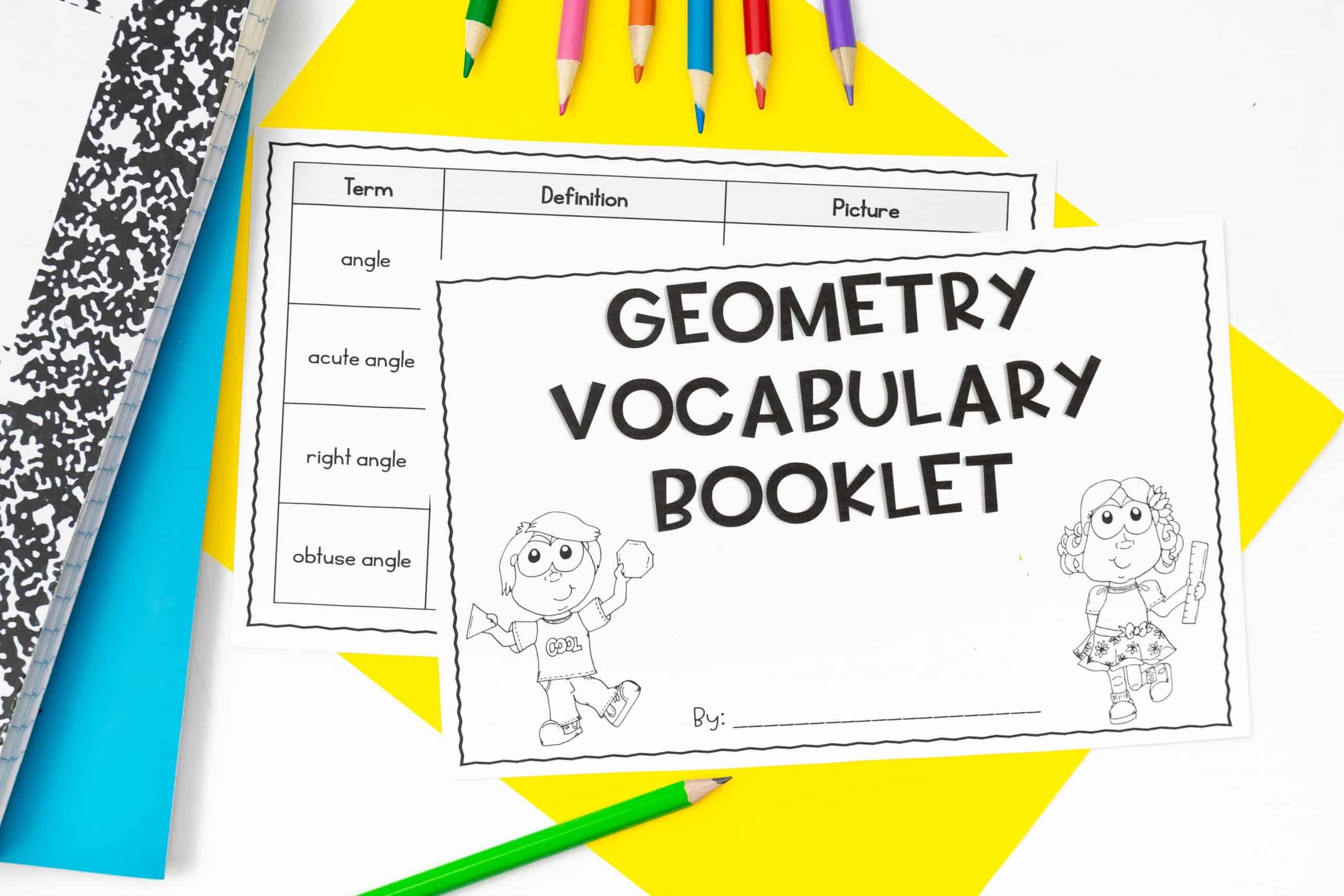 4th grade geometry shapes and definitions