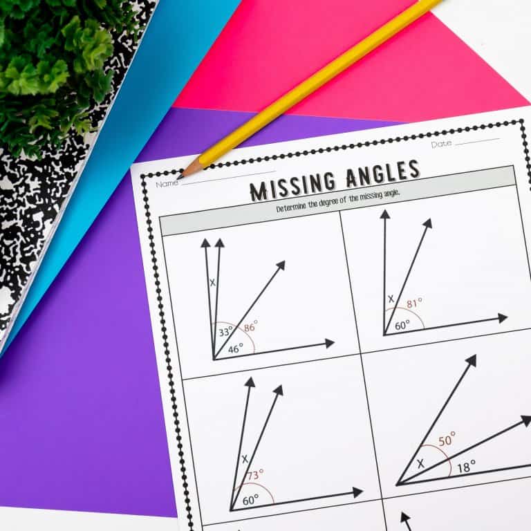 Measuring Angles Worksheets & Activities