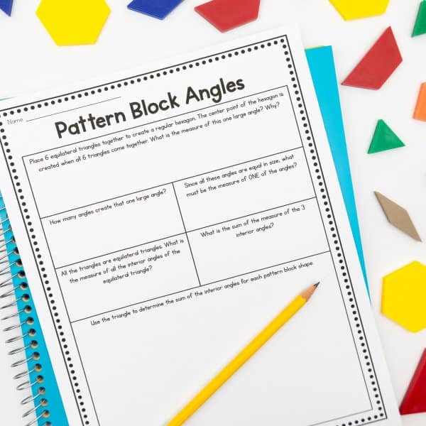 measuring angles worksheet