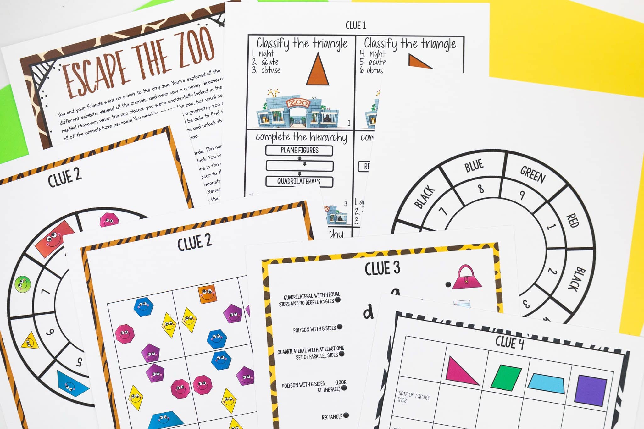 Geometry Escape Activity