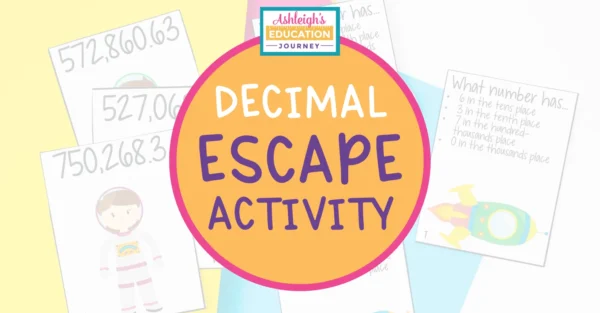 Decimal Escape Activity
